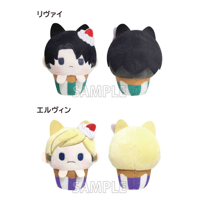 Attack on Titan - Cupcake Plüsch-Anhänger (Tapi-nui Ver.) - Blind Box - Einzelbox - TAPIOCA