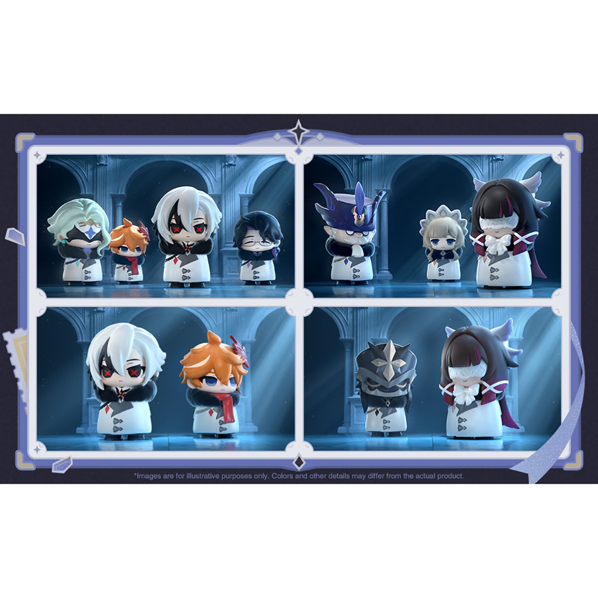 Genshin Impact - Fatui Harbingers Series Chibi-Minifigur - Blind Box - Einzelbox - miHoYo