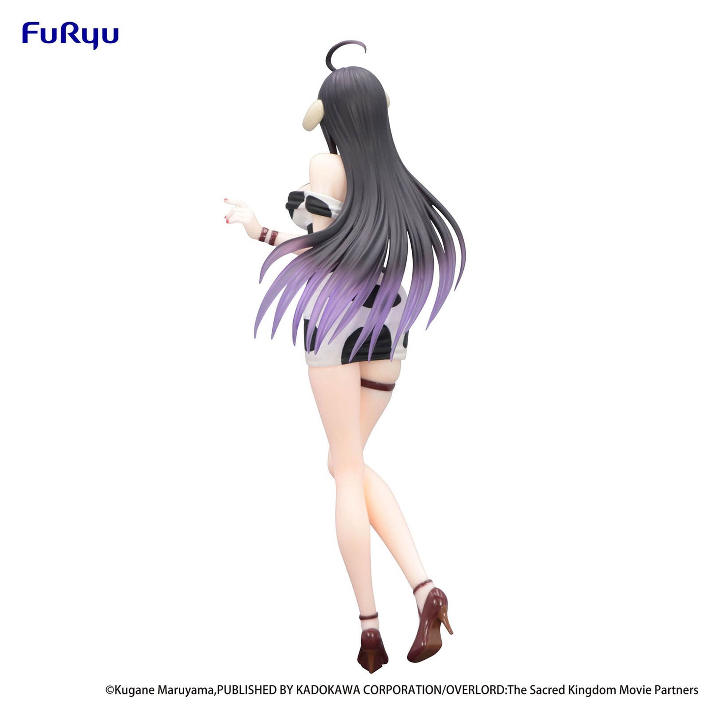 Overlord - Albedo - Cow Pattern Minidress Ver. - Trio-Try-iT PVC Statue - 21 cm - FuRyu