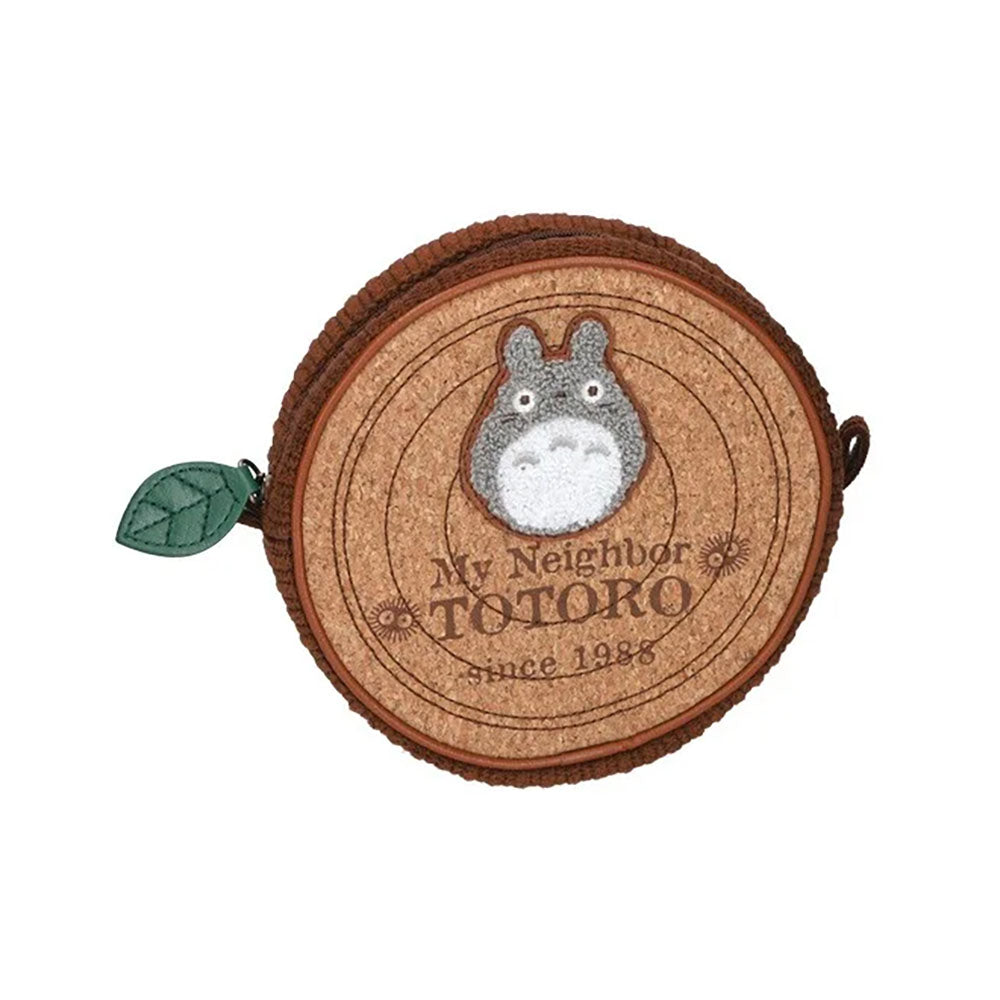 Mein Nachbar Totoro - Sagara Round Pouch Log Runde Plüschtasche - 15 x 15 x 6 cm – Marushin