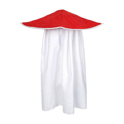Naruto Shippuden - Hokage Hut – Traditioneller Konoha Kage Cosplay Hut mit Stoffschleier