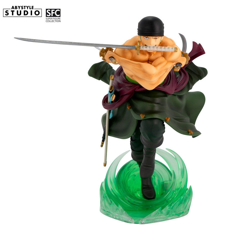 One Piece - Roronoa Zoro - Super Figure Collection (SFC) PVC Figur - 18 cm – ABYstyle Studio