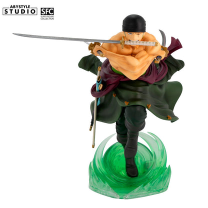 One Piece - Roronoa Zoro - Super Figure Collection (SFC) PVC Figur - 18 cm – ABYstyle Studio