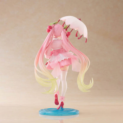 Hatsune Miku - Sakura Miku: Sakura Dress Ver. - AMP+ Prize Figur - 21cm - Taito