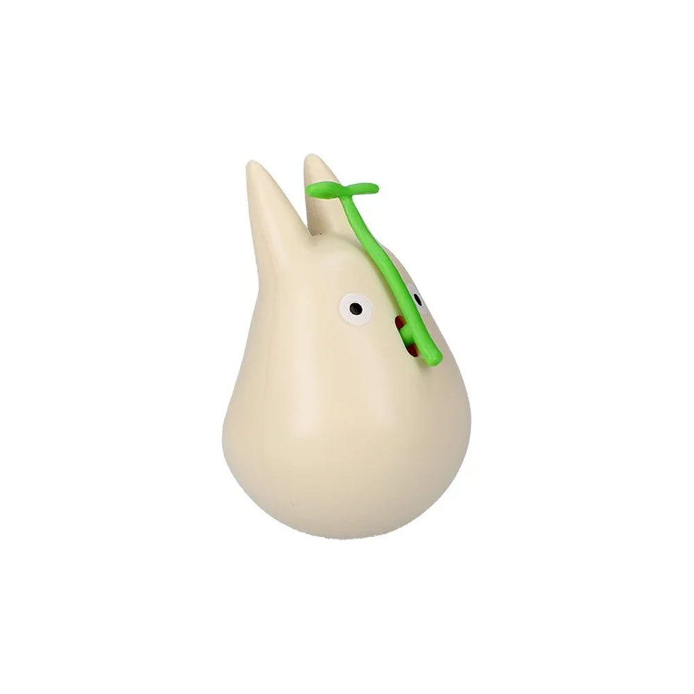 Mein Nachbar Totoro - Kleiner Totoro mit Blatt - Okiagari Koboshi Wackelfigur - 5cm - Ensky