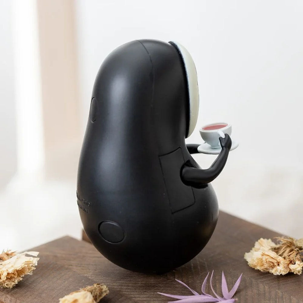 Chihiros Reise ins Zauberland - Ohnegesicht beim Kaffeetrinken - Okiagari Koboshi Wackelfigur - 7cm - Ensky