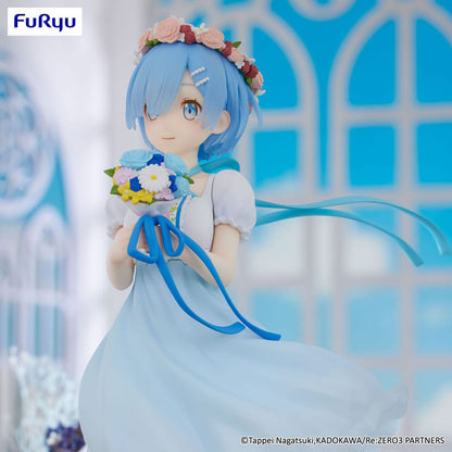 Re:Zero - Starting Life in Another World - Rem: Bridesmaid Ver. - Trio-Try-iT Prize Figur - 21cm - FuRyu