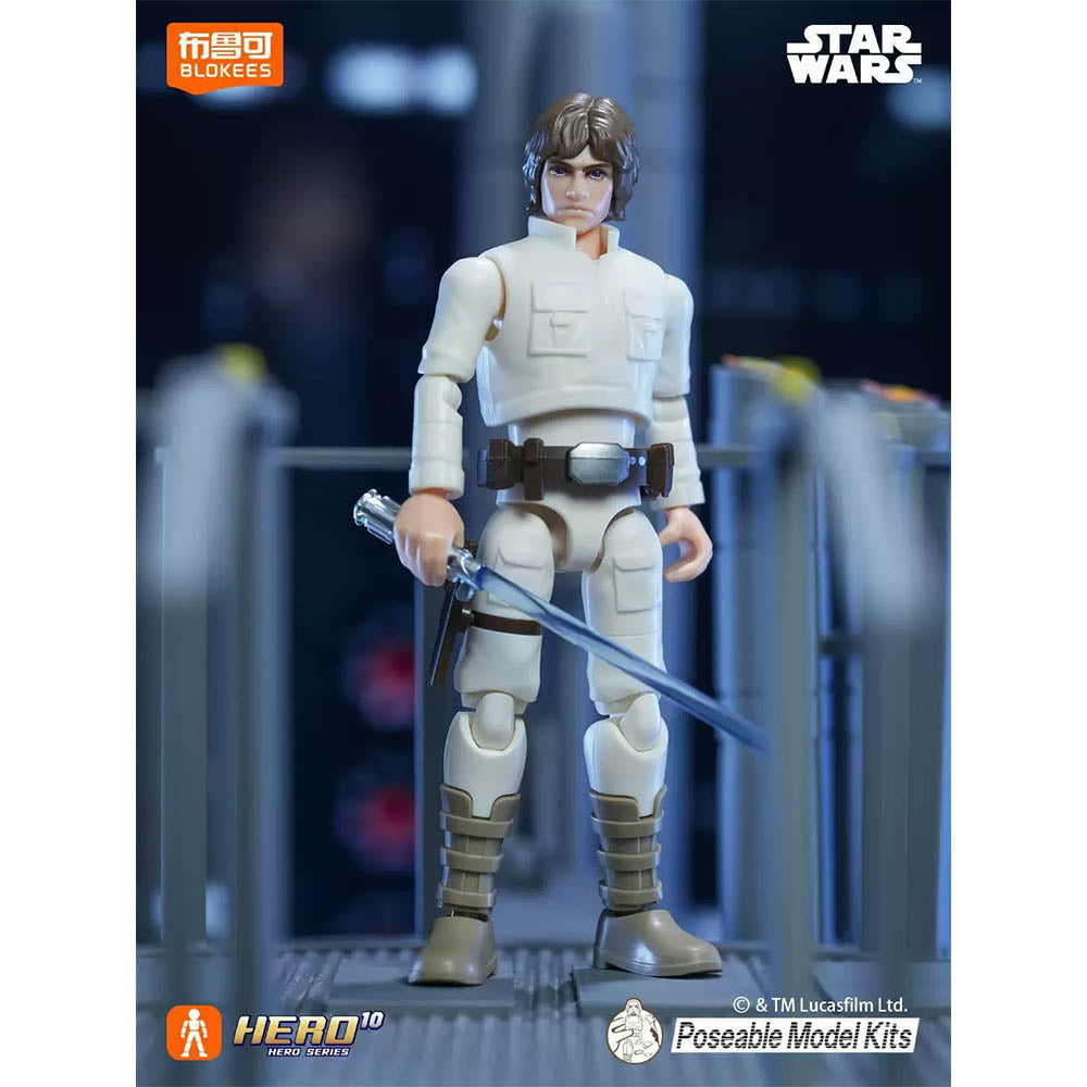 Star Wars - Galaxy Welle 2: Force Mark - Action-Modellbausatz Figur Blind Box - Einzelbox - Blokees