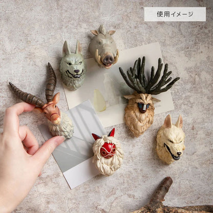 Prinzessin Mononoke - 3D Character Magnet - Blind Box Wanddekoration - Einzelbox - Benelic