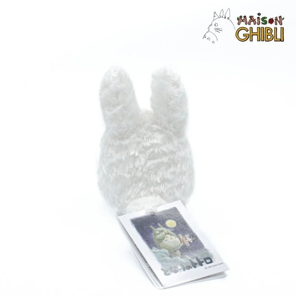 Mein Nachbar Totoro - Kleiner Totoro Weiß - Fluffy Plush S Plüschfigur - 10 cm - Semic