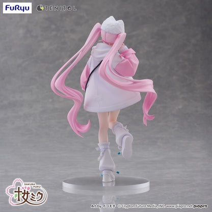 Hatsune Miku - Tenitol Premium PVC Statue Sakura Miku Cool Style [petit] - 19cm - FuRyu