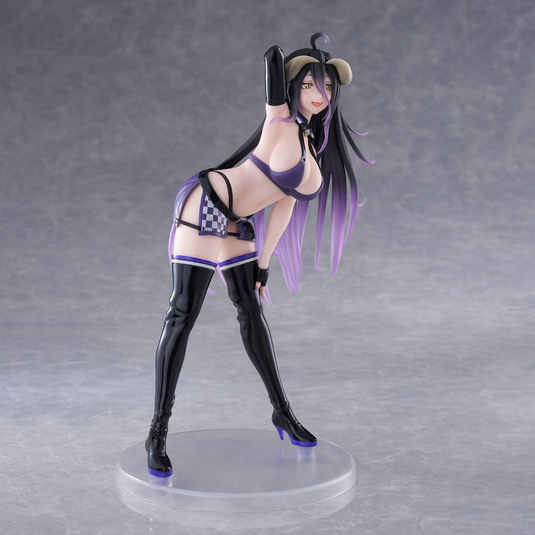 Overlord - Albedo - Coreful PVC Statue Grid Girl Ver. - 18cm - Taito
