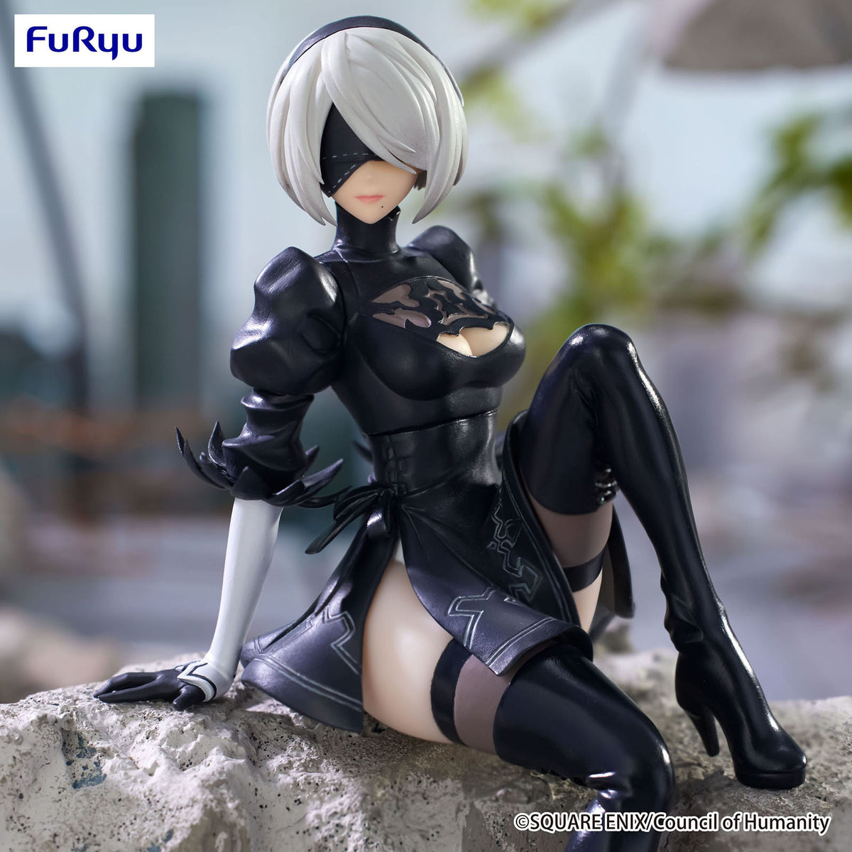 NieR:Automata Ver1.1a - YoRHa No.2 Type B - Noodle Stopper PVC Statue - 13cm - FuRyu