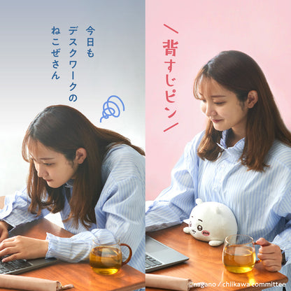 Chiikawa - Hachiware - Funbaruz Posture Pal Ergonomische Plüschfigur - 19cm - Dreams
