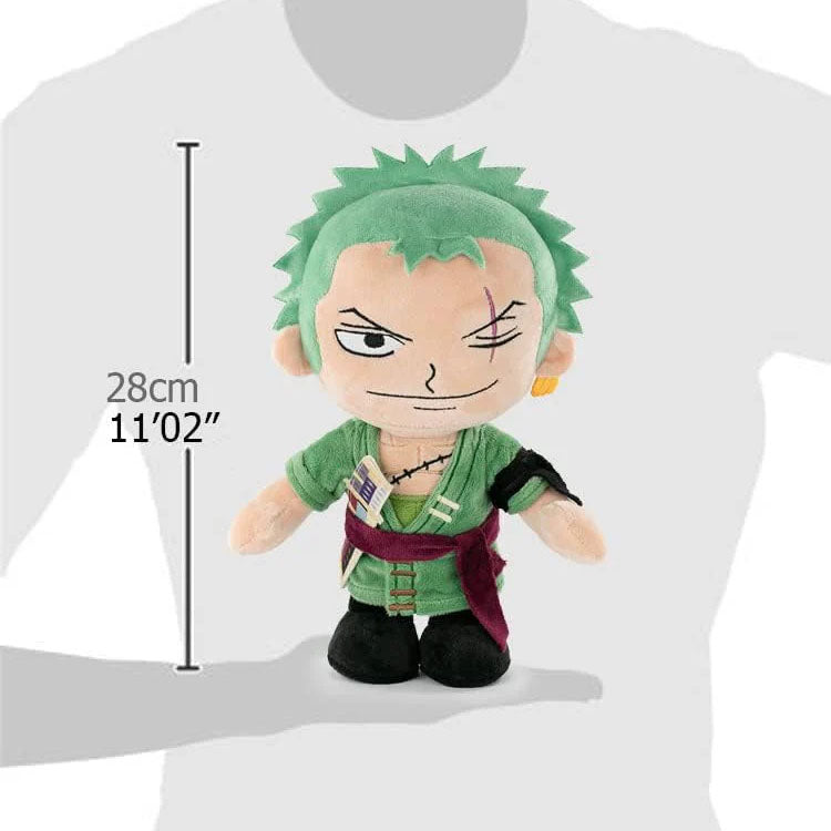 One Piece - Roronoa Zoro - Standing Plüschfigur - 28cm - Barrado