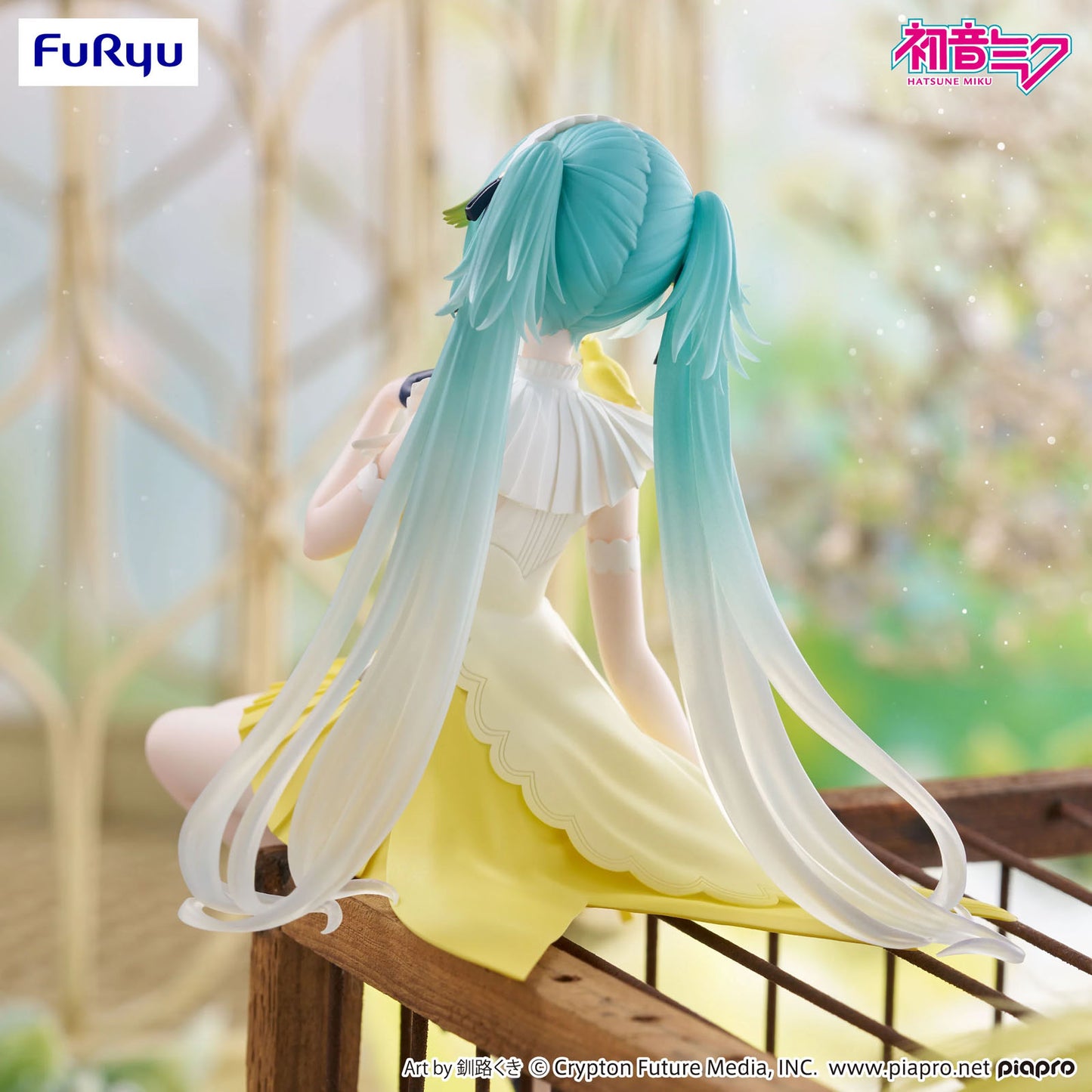 Vocaloid - Hatsune Miku - Canary Bird - Noodle Stopper PVC Figur - 14cm - FuRyu