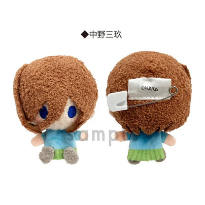 The Quintessential Quintuplets - Chibi Plüsch-Pin & Anhänger - Blind Box - Einzelbox - Tapioca