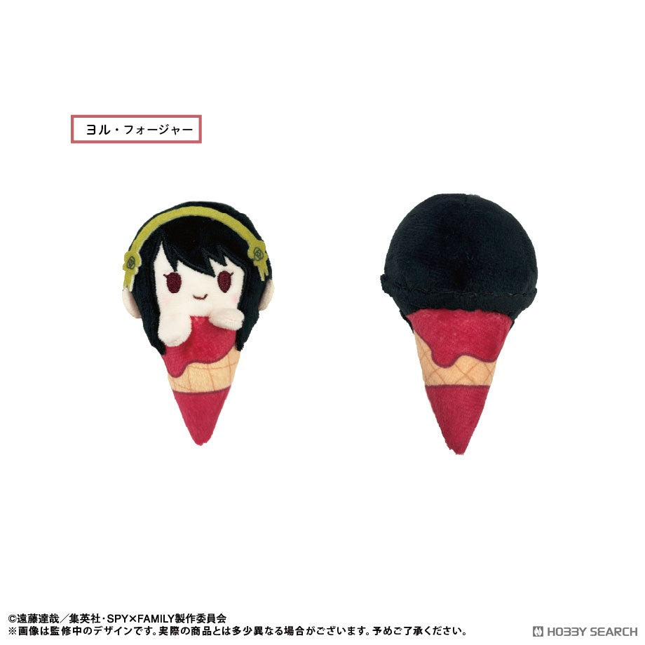 SPY x FAMILY - "Ice-cream cone" Chibi Plüsch-Anhänger - Blind Box - Einzelbox - Tapioca