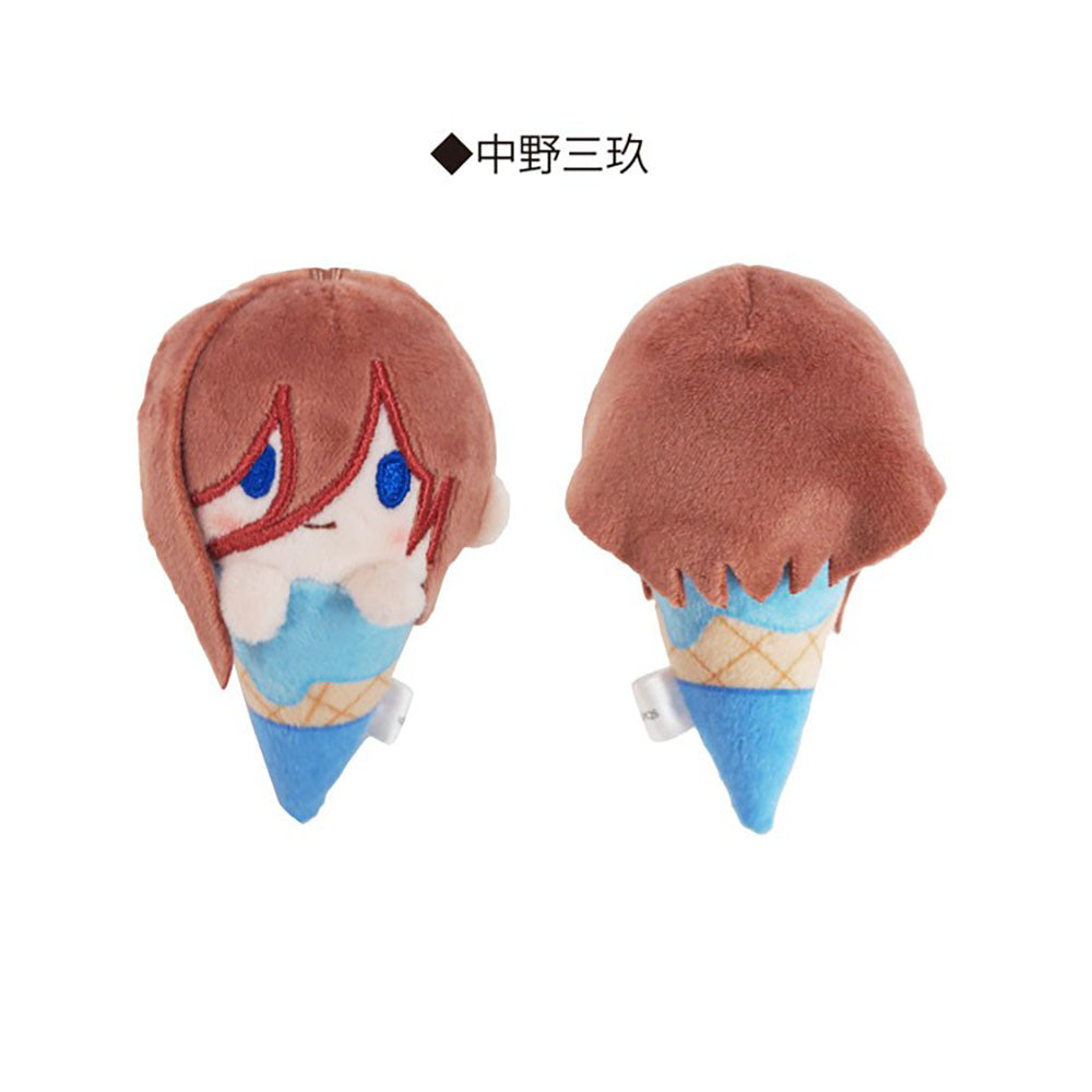 The Quintessential Quintuplets - "Ice-cream cone" Chibi Plüsch-Anhänger - Blind Box - Einzelbox - Tapioca