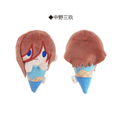 The Quintessential Quintuplets - "Ice-cream cone" Chibi Plüsch-Anhänger - Blind Box - Einzelbox - Tapioca