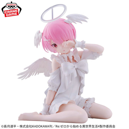 Re:Zero - Ram "Relax Time" Figur - Sweet Angel Ver. - 13cm - Banpresto
