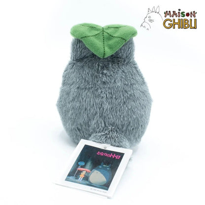 Mein Nachbar Totoro - Totoro mit Blatt Beanbag Plüschfigur - 13cm - Sun Arrow