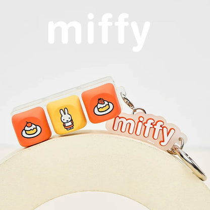 Miffy - Keycap Fidget Schlüsselanhänger - Blindbox - Einzelbox - 12.6cm
