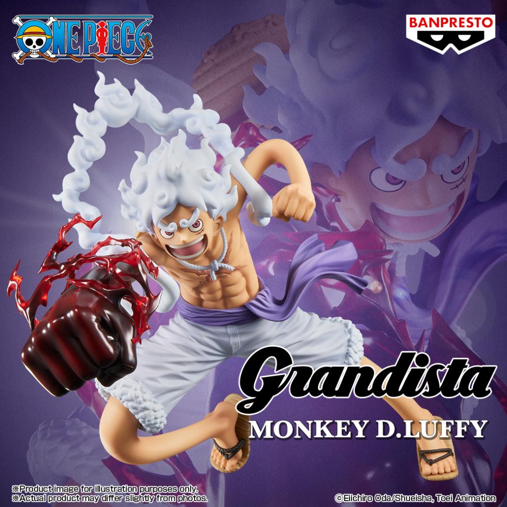 One Piece - Monkey D. Ruffy Gear 5 Special Edition Figur - 23cm - Banpresto Grandista