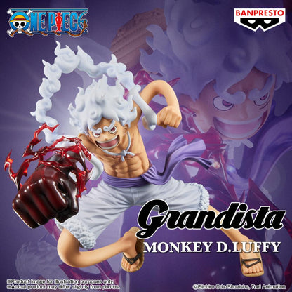 One Piece - Monkey D. Ruffy Gear 5 Special Edition Figur - 23cm - Banpresto Grandista