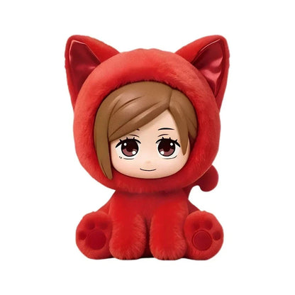 Jujutsu Kaisen - Sitting Cat Party Plüschfigur-Blindbox - Einzelbox - 10-13cm - Eaki
