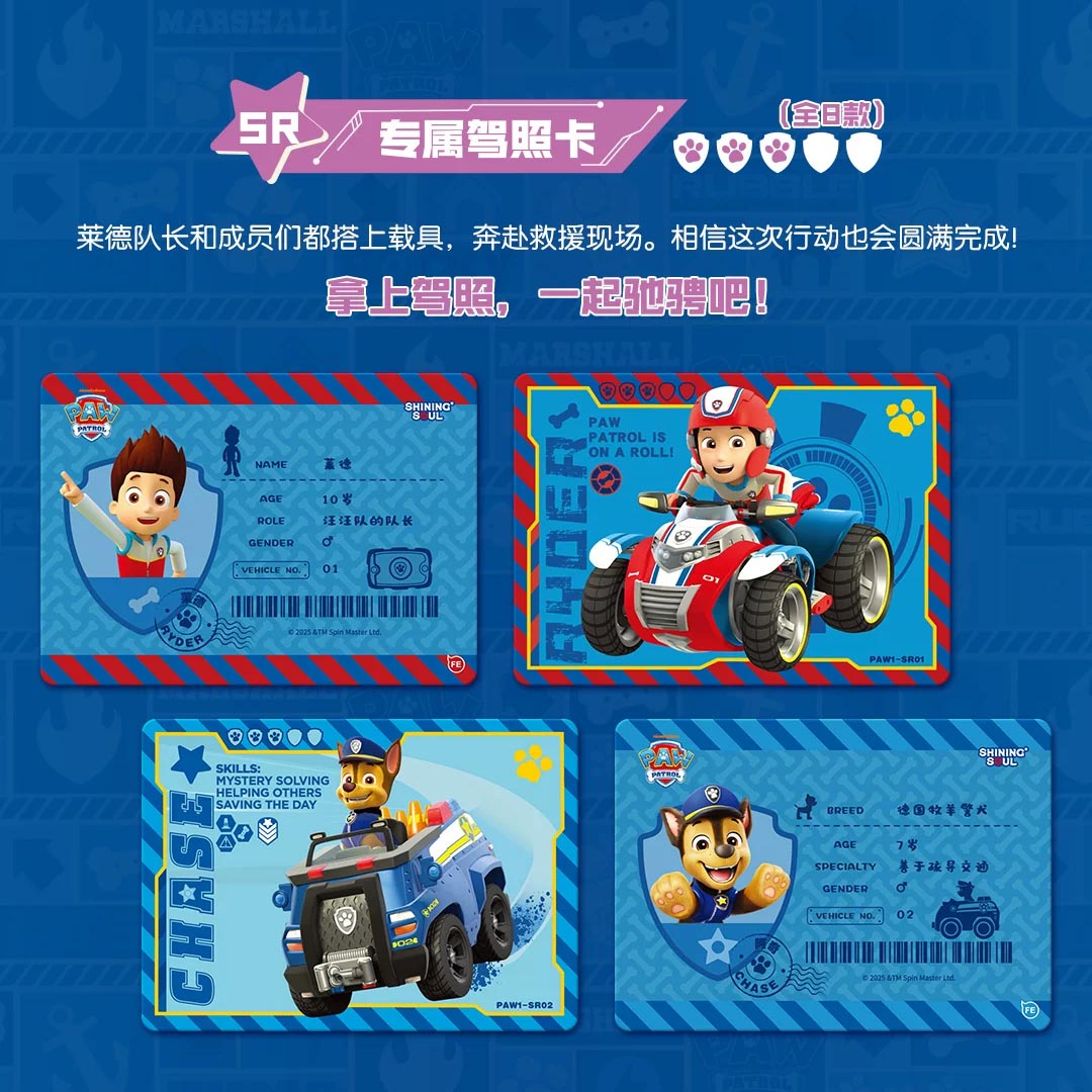 PAW Patrol: Rescue Assembly Vol. 1 - Collection Card Booster Pack - 1 Pack - Shining Soul