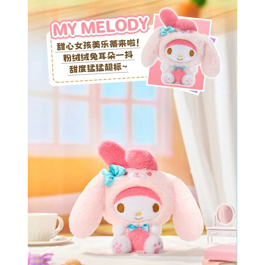 Sanrio Characters: Overjoy Series - Plüsch-Figur / Anhänger Blind Box - Einzelbox - 15cm - LDCX