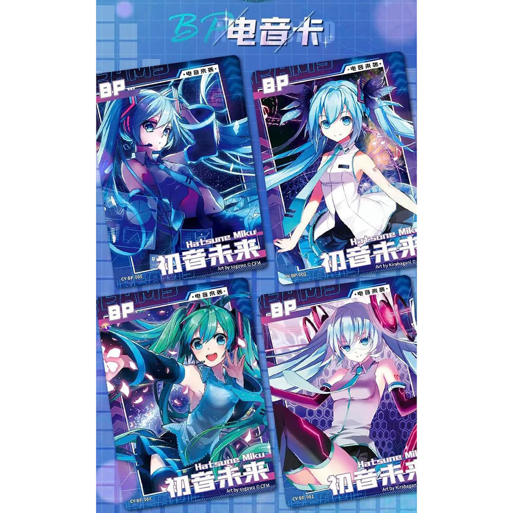 Hatsune Miku: Chujian Collection - Birthday Movement (KYS-CYWL-001) Booster Pack Chinesisch - 1 Pack - Kayou
