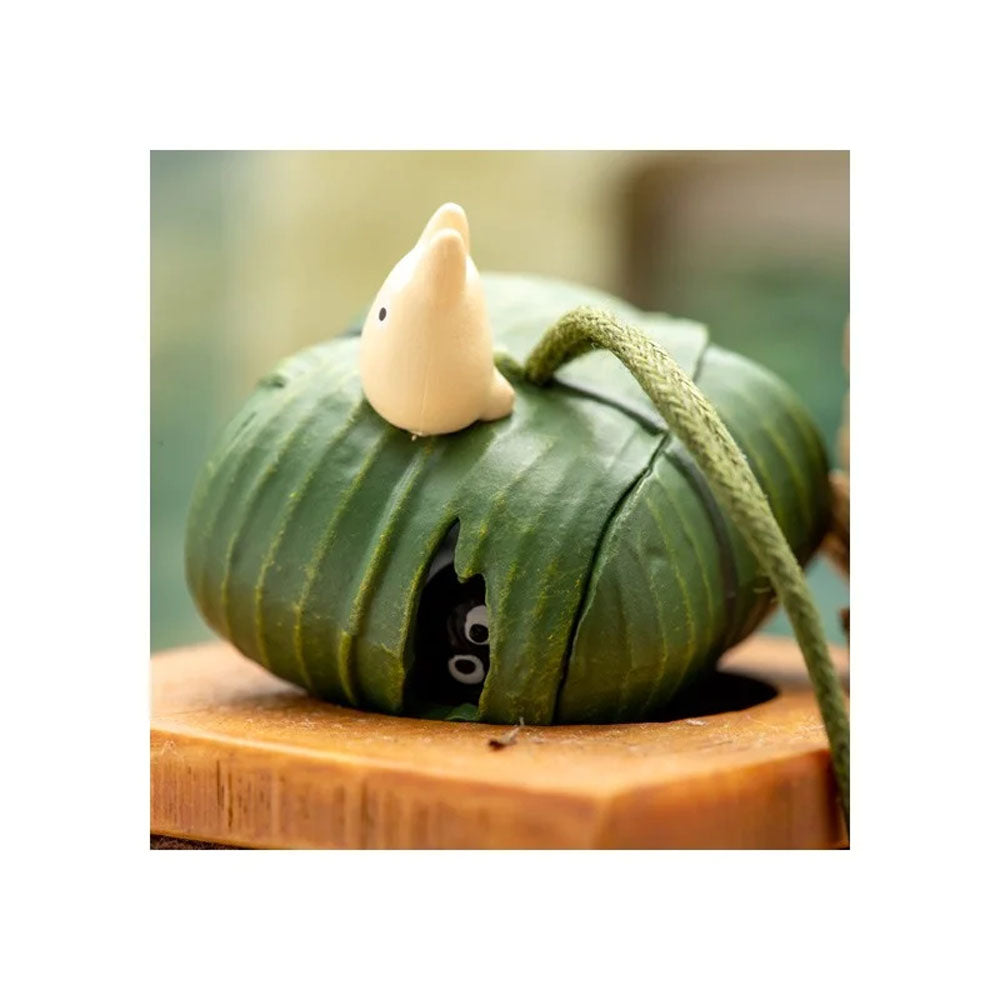 Mein Nachbar Totoro - Kleiner Totoro & Rußmännchen - Blatt-Glöckchen Anhänger Strap - 3cm - BENELIC