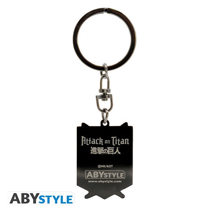 Attack on Titan - Aufklaerungstruppe Emblem - Schlüsselanhänger - 5,6cm - ABYstyle