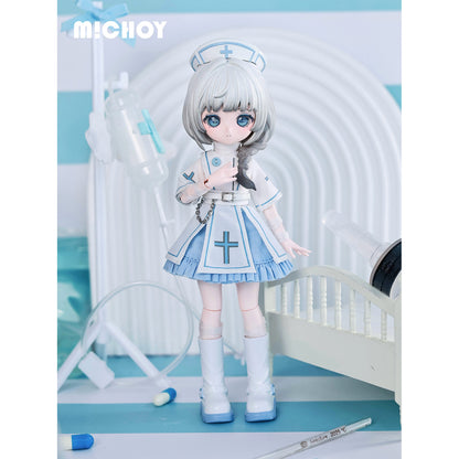 Doomsday Prologue - BJD Puppe mit Zubehör - Blindbox - Einzelbox - ca. 14cm - MICHOY
