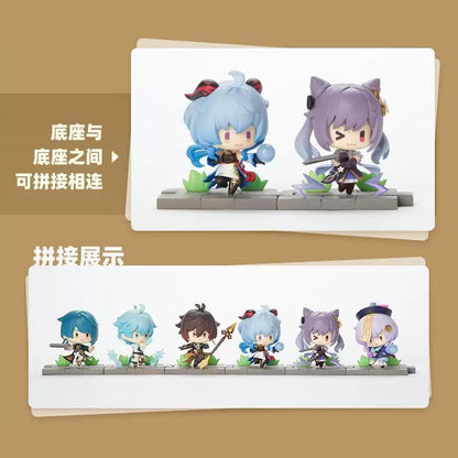 Genshin Impact - Battle Stance Liyue Edition - Sammelfigur - Blindbox - Einzelbox - ca. 5,8-9,7cm - miHoYo