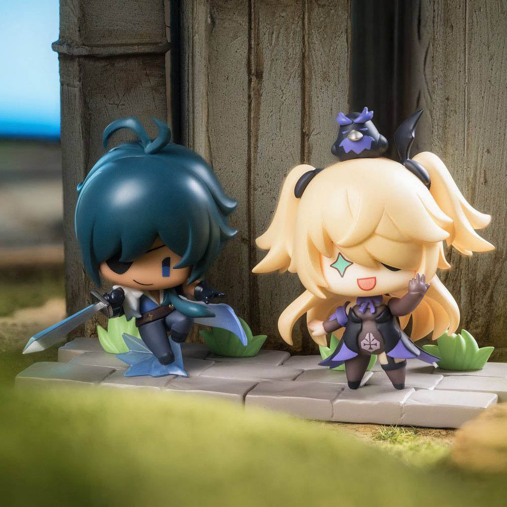 Genshin Impact - Battle Stance Mystery Box - Mondstadt Mini-Figuren - Blindbox - Einzelbox - miHoYo