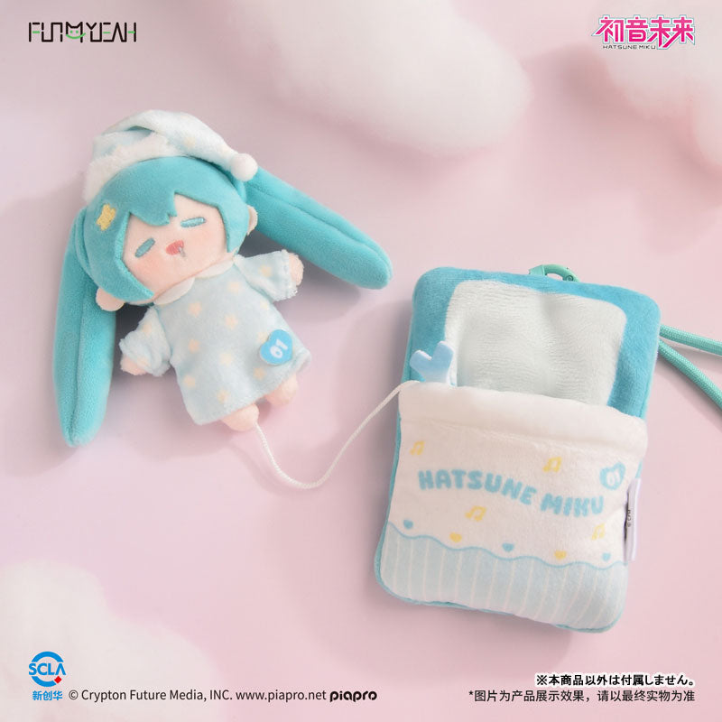 Hatsune Miku - Sweet Dream Plüsch-Kartenetui - Blindbox - Einzelbox - ca. 13 x 9 cm - FUN4YEAH
