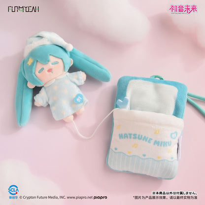 Hatsune Miku - Sweet Dream Plüsch-Kartenetui - Blindbox - Einzelbox - ca. 13 x 9 cm - FUN4YEAH