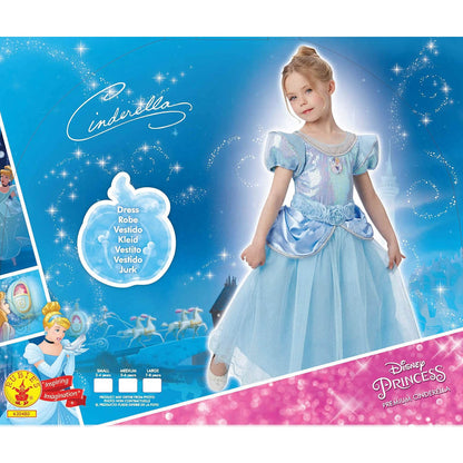 Disney - Cinderella Premium - Kostüm Ballkleid - Gr. Child L - Rubie's