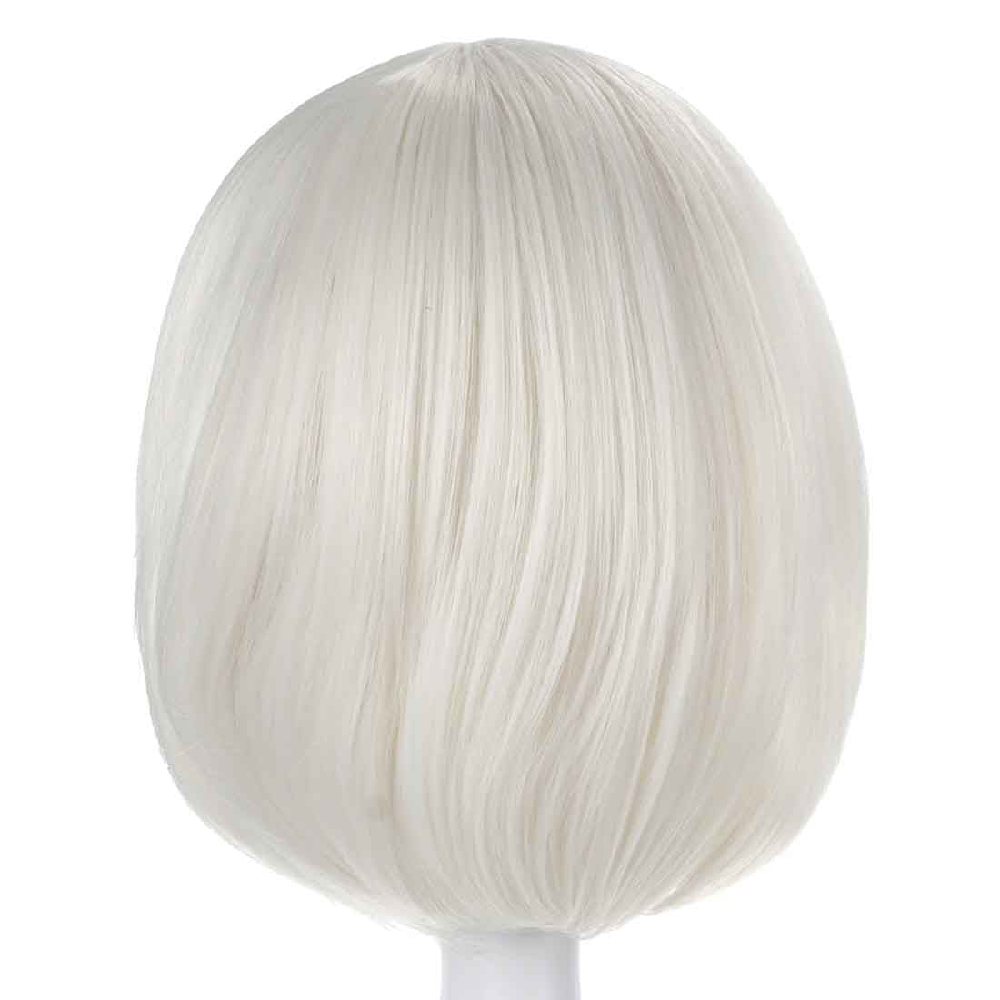 NieR: Automata - 2B (YoRHa Nr. 2 Typ B) - Cosplay Perücke Weiß - 25 cm - CoolChange