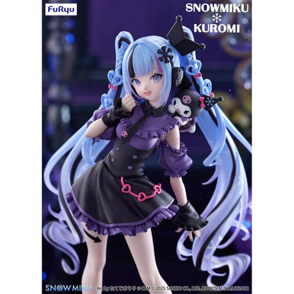 Hatsune Miku x Sanrio - Snow Miku x Kuromi - Trio-Try-iT Figure - 19 cm - FuRyu