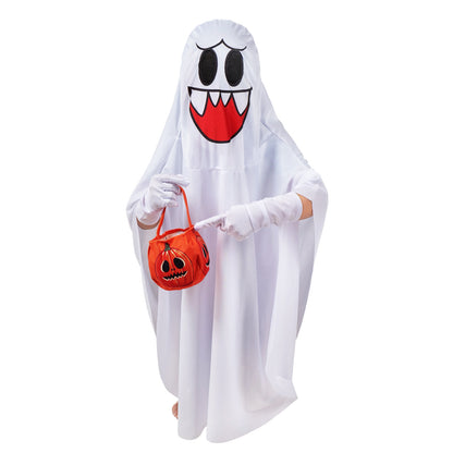 Ghost - Kids' Costume with Halloween Bag - One Size - CoolChange