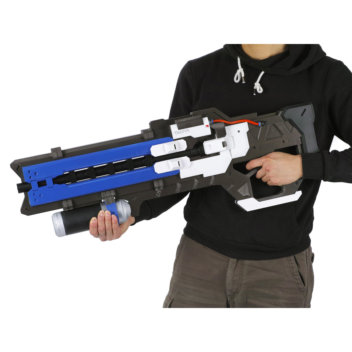 Overwatch - Soldier: 76 - Schweres Impulsgewehr Replik aus Holz - 81 cm - CosplayStudio