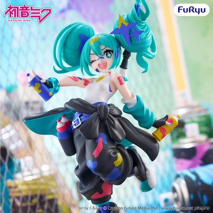 Hatsune Miku - Paint Girl Another Color - Muchute Figur - 23 cm - FuRyu