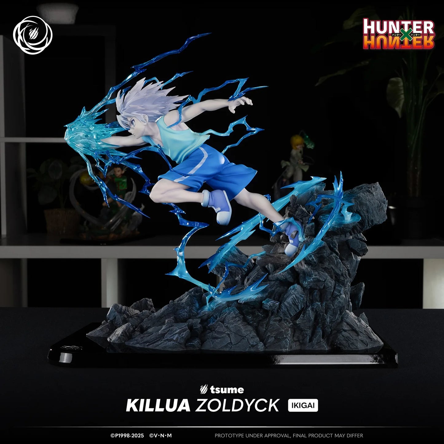 Killua Zoldyck, Hunter x Hunter IKIGAI Sammelfigur, limitierte Edition, 18 x 36 x 34 cm - Tsume
