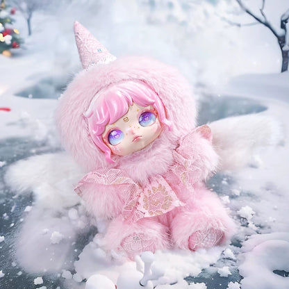 Maytree Dumia - Aria Snow Tracks Whisperer Series - Vinyl Plüschfigur Anhänger Blind Box - Einzelbox – 15 cm – Maytree