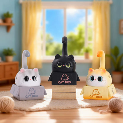 Meow Language - Small Incense Burner - Katzen-Räuchergefäß Blind Box - Einzelbox - 9,6 cm - Cat Box