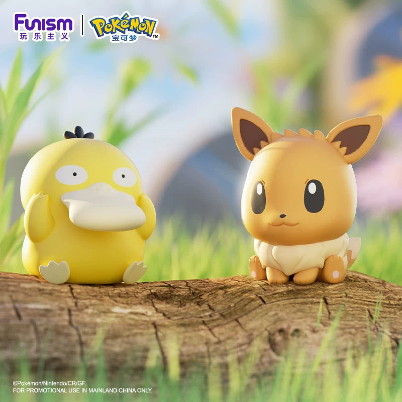 Pokémon: Kanto Starter & Friends - Palmsize Wonders Vol. 1 Mini Figur Blindbox  - Einzelbox - 4cm - FUNISM